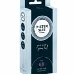 Préservatifs Mister Size 69 mm 10 pcs