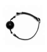 Leren Mondknevel met Siliconen Bal van 4,4 cm - Afbeelding 2