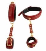 Hand-en dijboeien bondage combinatie - Afbeelding 2