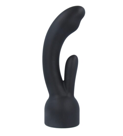Opzetstuk rabbit & g-spot voor Doxy wand vibrator.