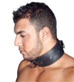 Collier en cuir avec anneau-D – Image 5