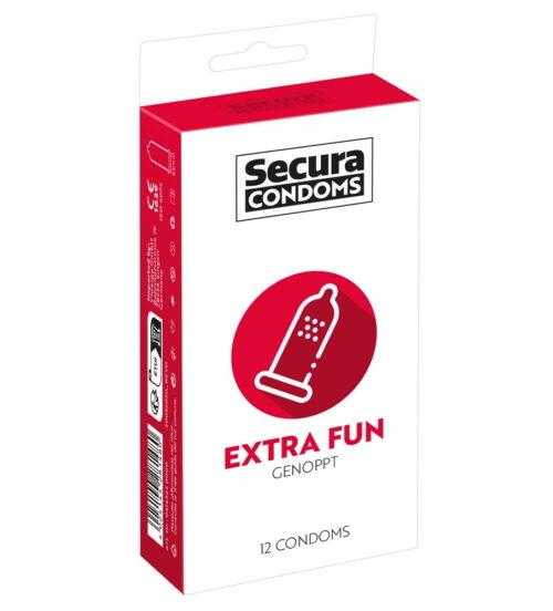 Condooms met noppen secura extra fun