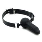 Mondknevel met dildo