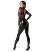Catsuit en Wetlook et Dentelle – Image 3