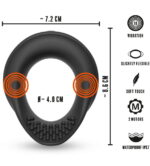 Vibrerende Balzakring met Noppen - Afbeelding 5