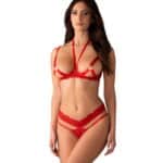 Lingerie set rood