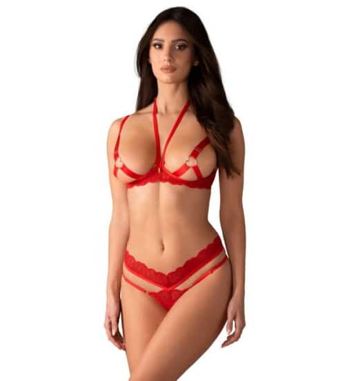 Lingerie set rood