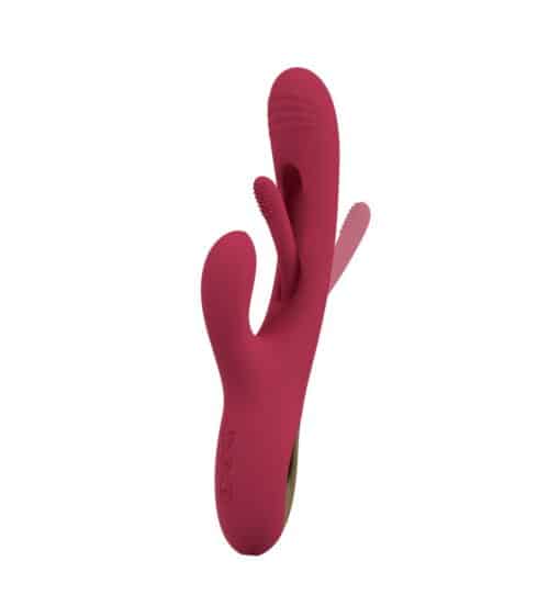 Rabbit vibrator met bewegende tong