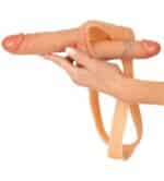 Realistische Dubbele Strap-on String - Afbeelding 4