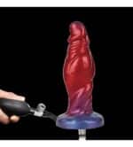 Fantasy Dildo Opblaasbaar Shadow Behemoth, 22 cm - Afbeelding 5