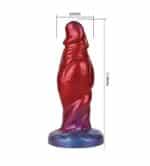 Fantasy Dildo Opblaasbaar Shadow Behemoth, 22 cm - Afbeelding 8