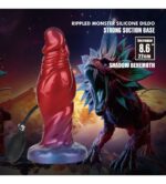 Fantasy Dildo Opblaasbaar Shadow Behemoth, 22 cm - Afbeelding 10