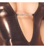 Halter Mini-jurkje met String, Roségoud - Afbeelding 3