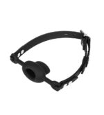 Bâillon BDSM en silicone avec ouverture