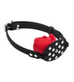 Bâillon BDSM avec embout amovible en silicone – Image 2