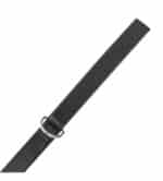 Leren Halsband met Klittenbandsluiting en D-ring - Afbeelding 2
