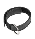 Leren Halsband met Klittenbandsluiting en D-ring - Afbeelding 3