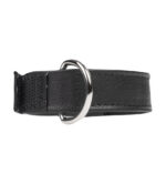 Leren Halsband met Klittenbandsluiting en D-ring - Afbeelding 5