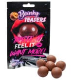 Billes aphrodisiaques au chocolat au lait, Teasers Boinky
