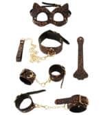 Coffret bondage 6 pièces à motif léopard, Bad Kitty – Image 10