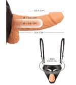 Holle Voorbinder met Harnas, Strap-On Hollow - Afbeelding 5