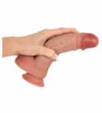 Realistische dildo 21,5 cm met zuignap, RealMan - Afbeelding 7