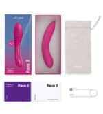 G-spot Vibrator met Twee Motoren, Rave 2 We-Vibe - Afbeelding 8